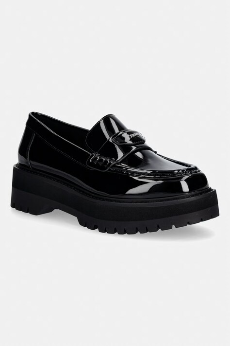 DKNY лоуфъри дамски BELISA черни с платформа K3616566