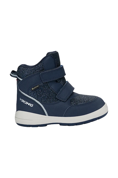 Viking Kids Detské zimné topánky Fun Glitter Warm GTX 2V tmavomodré 3.94615