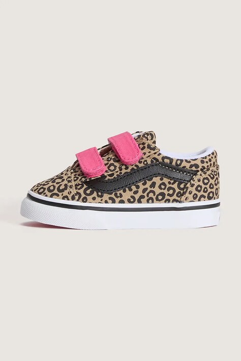 Vans Old Skool V ниски кецове за деца кафяви VN000VB2HO81