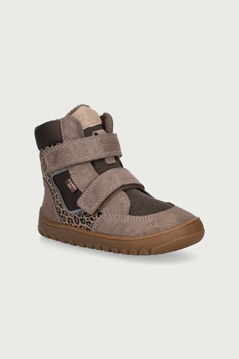 Froddo Detské zimné topánky BAREFOOT UP HILL WOOL hnedé G3160262