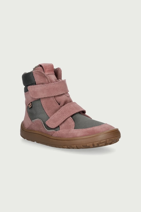 Froddo Detské zimné topánky BAREFOOT TEX WINTER ružové G3160247