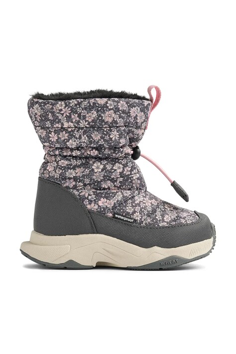 Wheat Buty zimowe dziecięce granatowe WF841-02