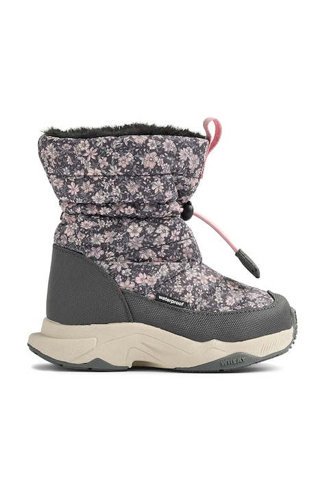 Wheat Buty zimowe dziecięce granatowe WF841-02