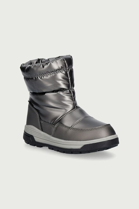 Calvin Klein Śniegowce dziecięce srebrne V3AD-83435