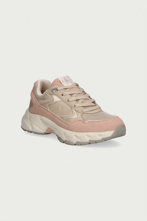 Calvin Klein Sneakersy dziecięce różowe V3A9-83395