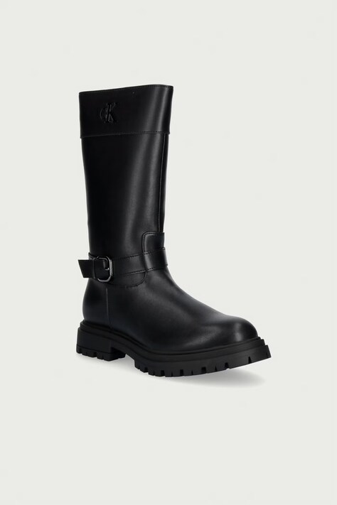 Calvin Klein Botki dziecięce czarne V3A6-83422