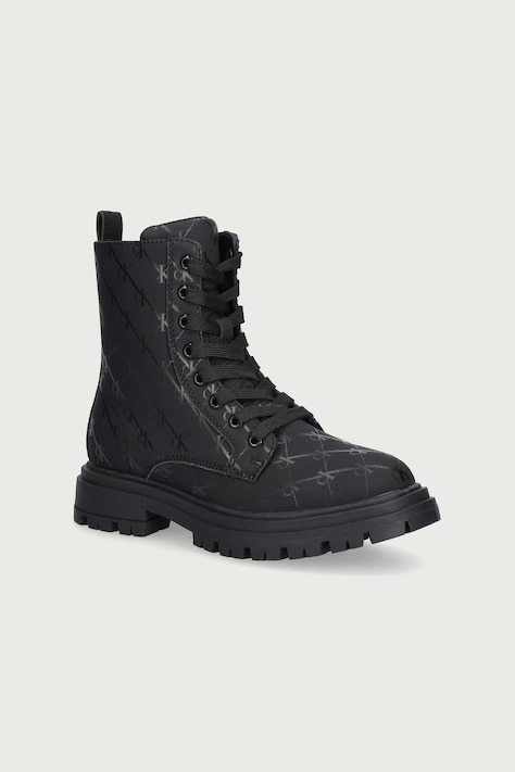 Calvin Klein Botki dziecięce czarne V3A5-83415