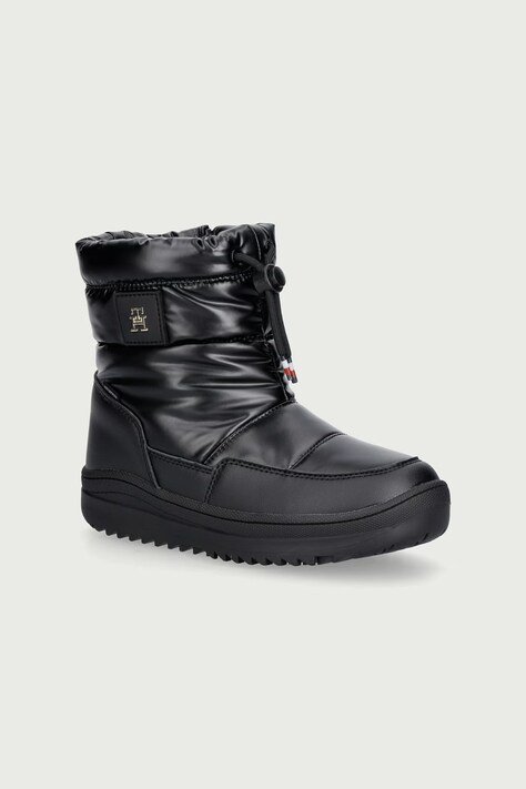 Tommy Hilfiger Buty zimowe dziecięce czarne T3AD-35206