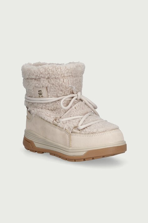 Tommy Hilfiger Śniegowce dziecięce beżowe T3AD-35205
