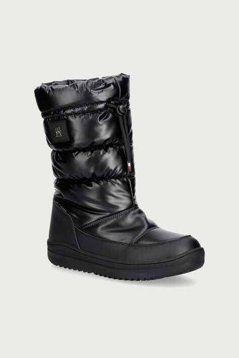 Tommy Hilfiger Buty zimowe dziecięce czarne T3AC-35207