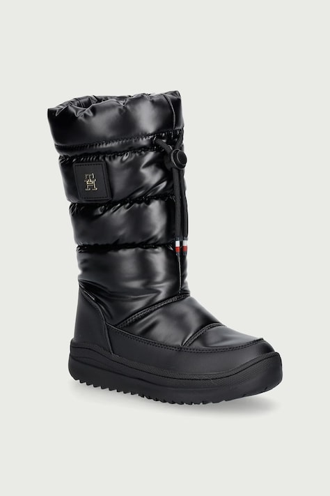 Tommy Hilfiger Śniegowce zimowe dziecięce czarne T3AC-35207