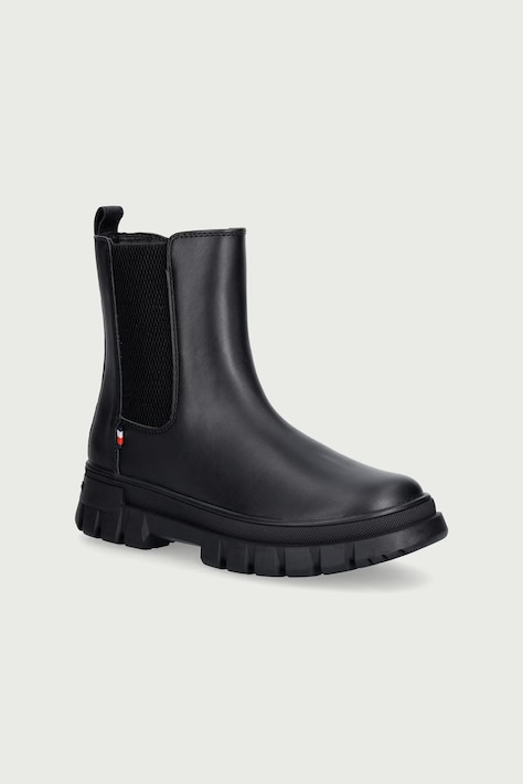 Tommy Hilfiger Čizme za djecu crne T3X5-35295