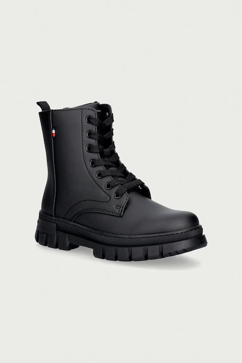 Tommy Hilfiger Workery dziecięce czarne T3X5-35294