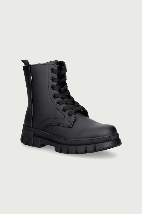 Tommy Hilfiger Кубинки за деца черни T3X5-35294