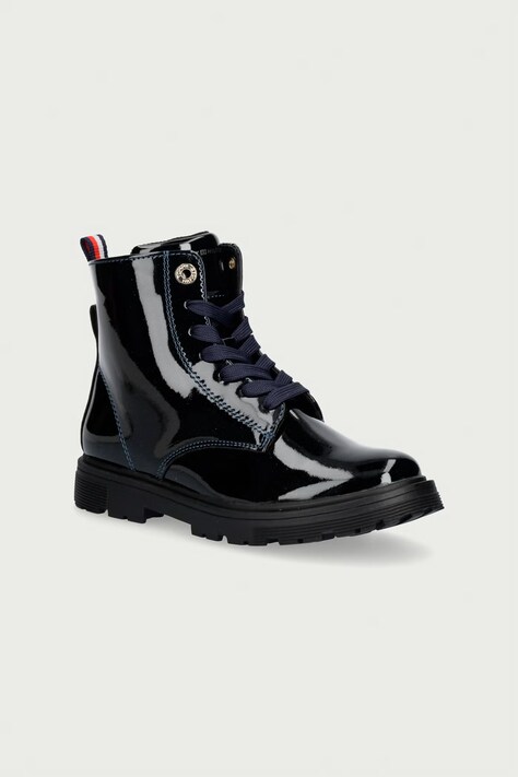 Tommy Hilfiger Workery dziecięce czarne T1A5-35153