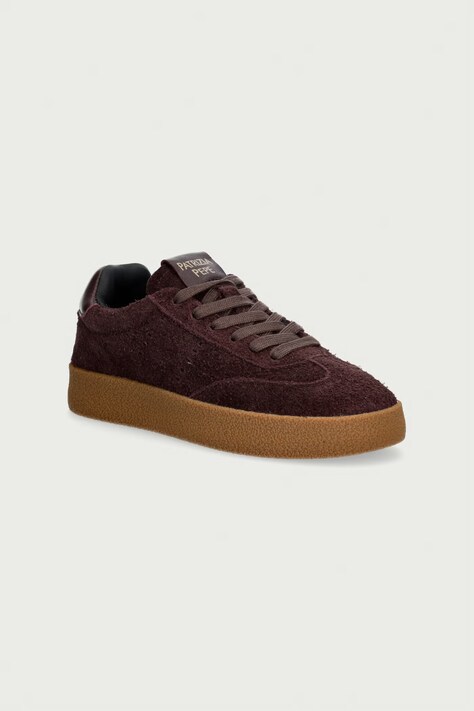Patrizia Pepe Sneakers παιδικά σουέτ μωβ PPJ426