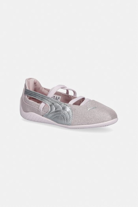 Puma Baleriny dziecięce Speedcat Ballet Shine PS beżowe 407436