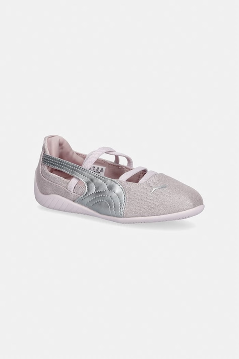 Puma Baleriny dziecięce Speedcat Ballet Shine PS beżowe 407436