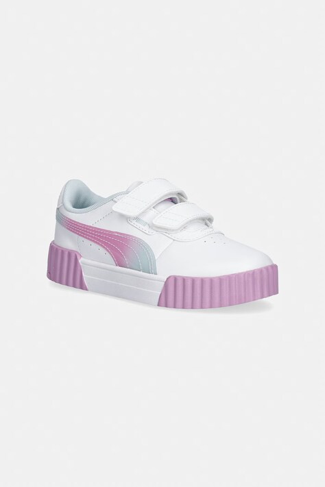 Puma Carina 3.0 Faded Glow V PS sneakersy dziecięce białe 407501