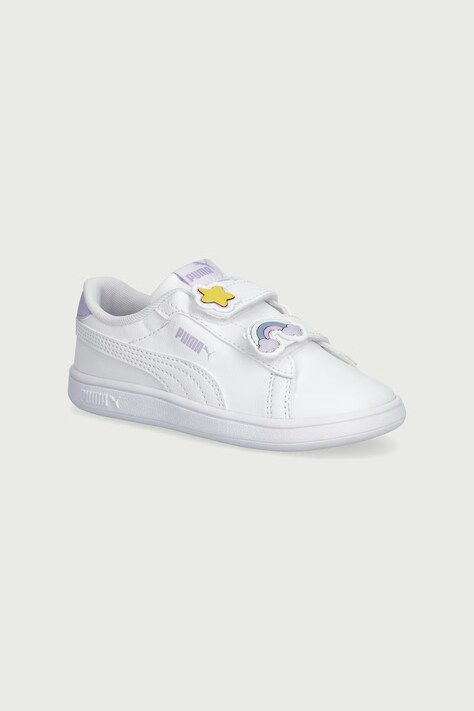 Puma Puma Smash 3.0 Badges V Inf sneakers παιδικά λευκά 397287