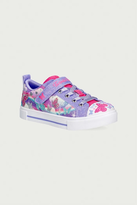 Skechers TWINKLE SPARKS - BUTTERFLY SK tenisówki dziecięce fioletowe 314470LC