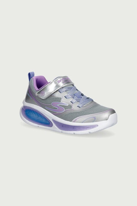 Skechers Tenisice za djecu COSMIC GLOW 2.0 srebrne 303737LC