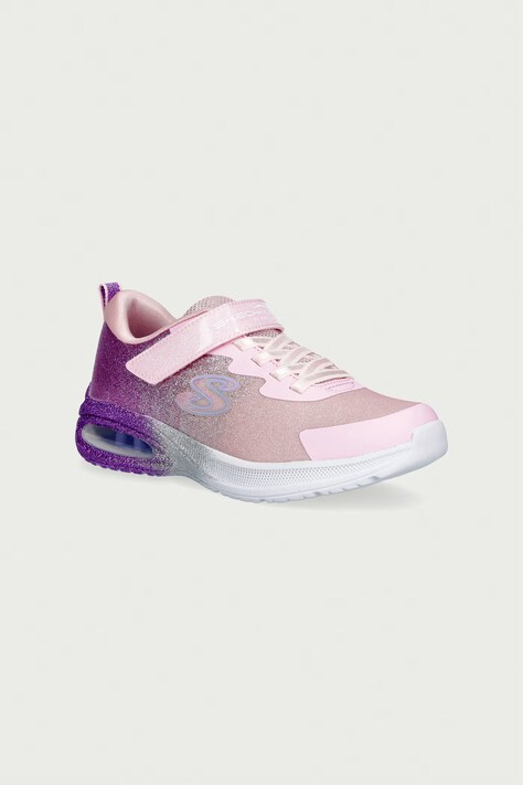 Skechers sneakersy dziecięce MICROSPEC MAX ADVANCE - GLITZ różowe 303859L