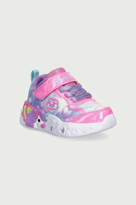 Skechers UNICORN CHARMER - LIL HEART S superge otroške roza 303064NC