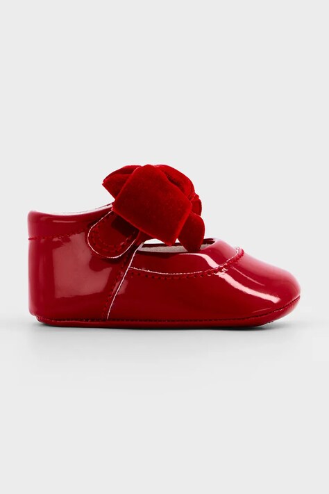 Mayoral Newborn обувки за бебе червени 9158