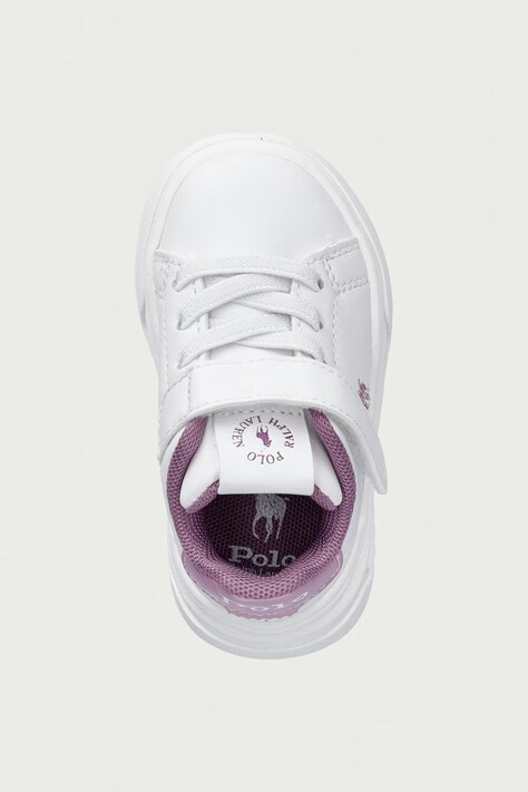 Polo Ralph Lauren HERITAGE COURT SUPER PS кросівки дитячі — AW26-OBGZJP, білий — фото 4