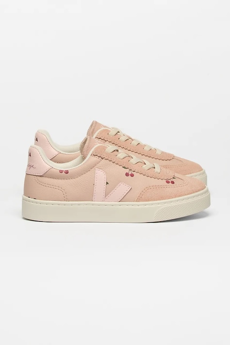 Veja VEJA X KONGES SLOJD sneakers παιδικά δερμάτινα ροζ BV0222353