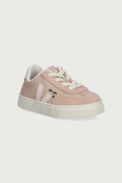 Veja VEJA X KONGES SLOJD tenisice za djecu od kože roze BV0222353