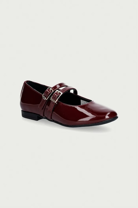 Tommy Hilfiger baleriny dziecięce bordowe T3A3-35131