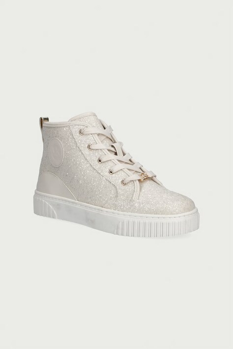 Michael Kors SHEA SPLIT PATCH tenisice za djecu bež visoke MK05967256