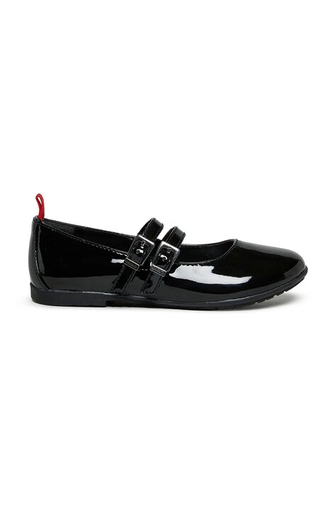 Max&Co. Baleriny dziecięce MAXFTW12 DRESSY SHOE czarne BC1100