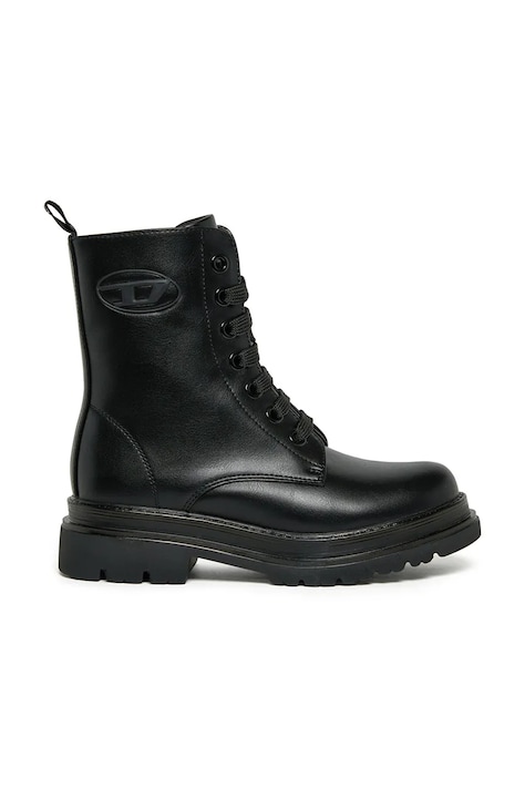 Diesel Botki dziecięce D-ANFISTR-PU BOOTS czarne BC1116