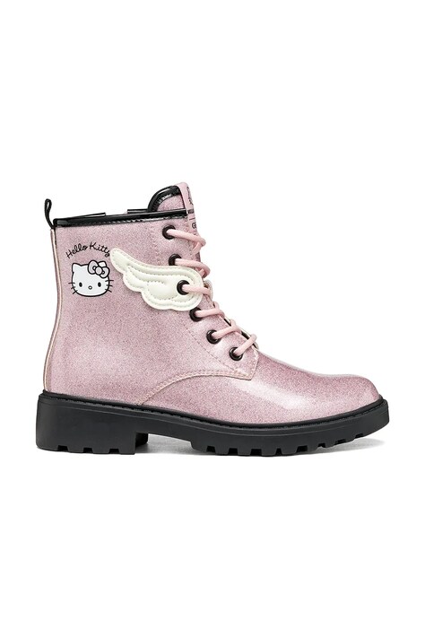 Geox Gležnjače za djecu CASEY Hello Kitty roze J6620E.000KC
