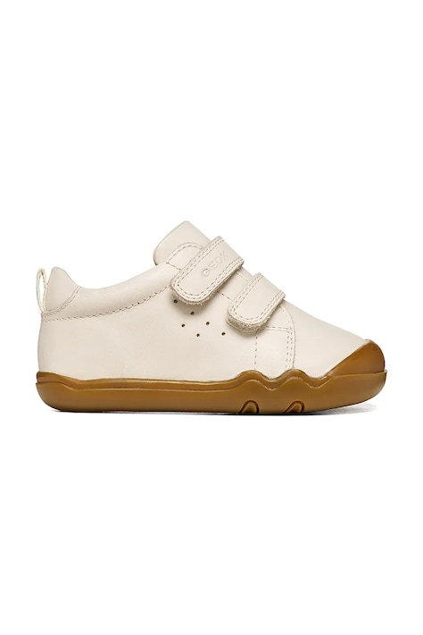 Geox sneakers detské kožené STEPPIEUP Barefoot béžové B4663A.000CL