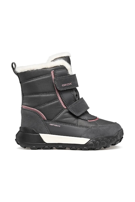 Geox Śniegowce dziecięce TREKKYUP szare J46M7E.08V22