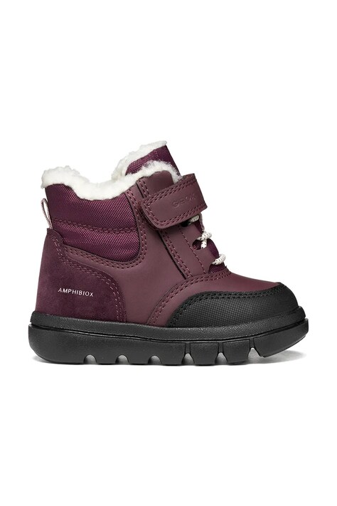 Geox Cizme de zăpadă pentru copii WILLABOOM violet B665AB.0ME22