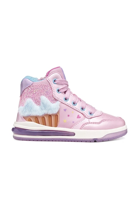 Geox SKETLITE sneakers boty dětské růžové J66NWB.0NFKN