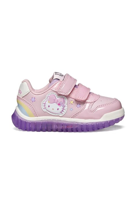 Geox LIGHTYLOO Hello Kitty tenisice za djecu roze B6661B.05402