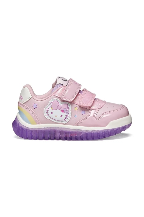 Geox LIGHTYLOO Hello Kitty tenisice za djecu roze B6661B.05402