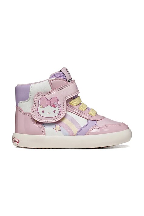 Geox GISLI Hello Kitty sneakers pentru copii roz B661MC.05402