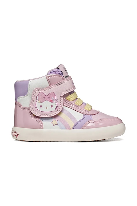 Geox GISLI Hello Kitty sneakers pentru copii roz B661MC.05402
