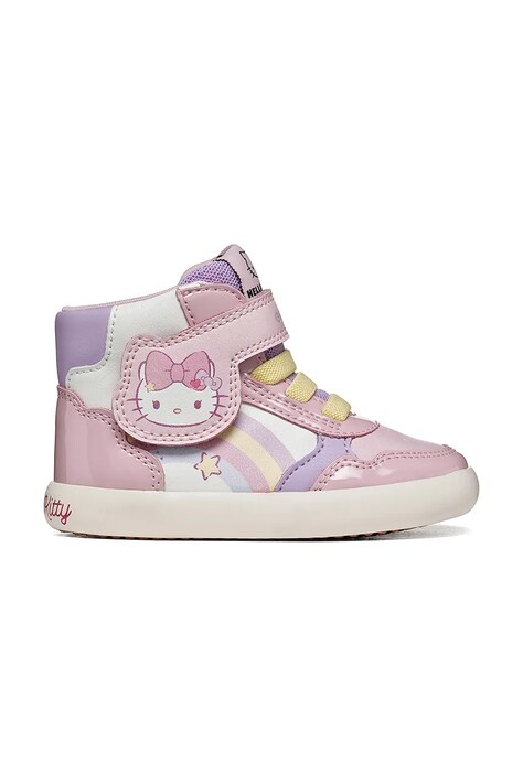 Geox GISLI Hello Kitty sneakers boty dětské růžové B661MC.05402