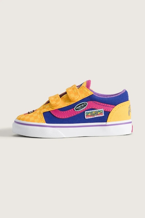 Vans Tenisówki dziecięce żółte niskie VN000Z9TYLW1