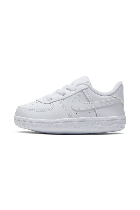 Nike Nike Force 1 Crib sneakersy niemowlęce skórzane białe CK2201