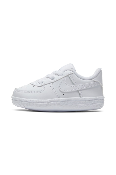 Nike Nike Force 1 Crib sneakersy niemowlęce skórzane białe CK2201
