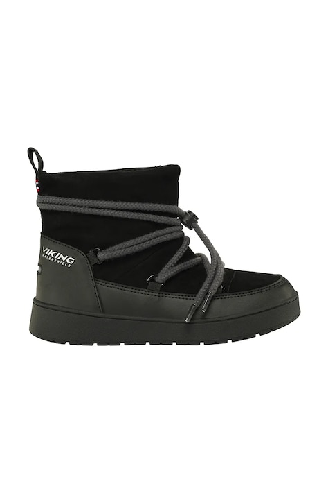 Viking Kids Čevlji zimski otroški Snowcord Warm WP črni 3.96360